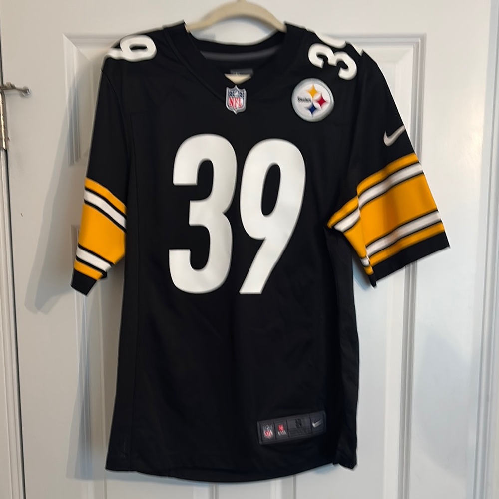 Nike Pittsburgh Steelers Minkah Fitzpatrick NFL #39 Size S Black Game Jersey